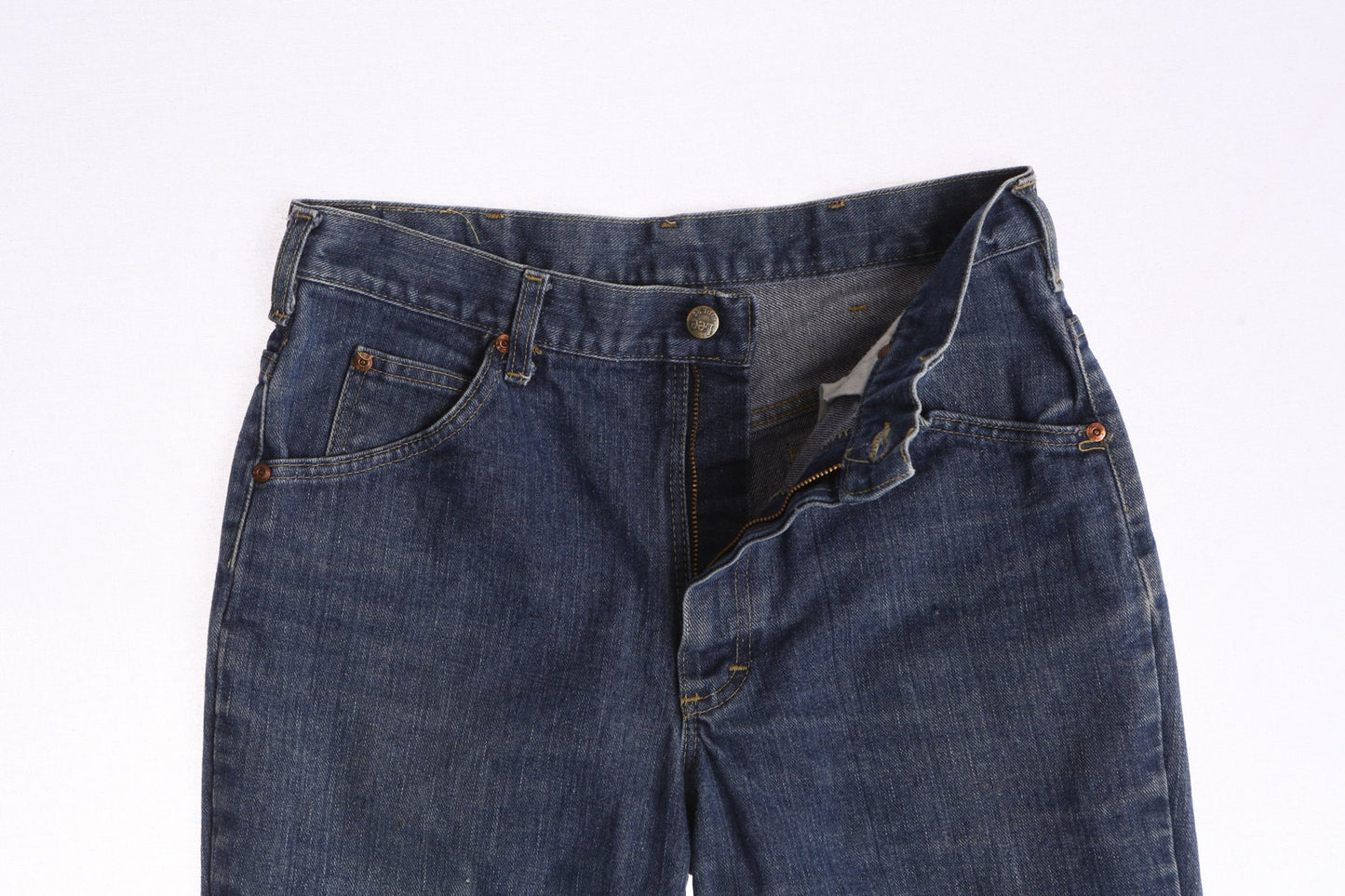 Vintage Lee Denim Pants - Bell Bottom - Era 70s - 80s