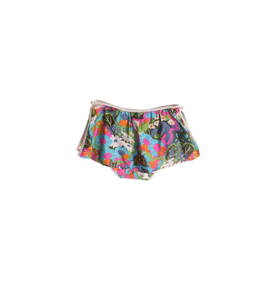 Women Floral Print Beach Shorts