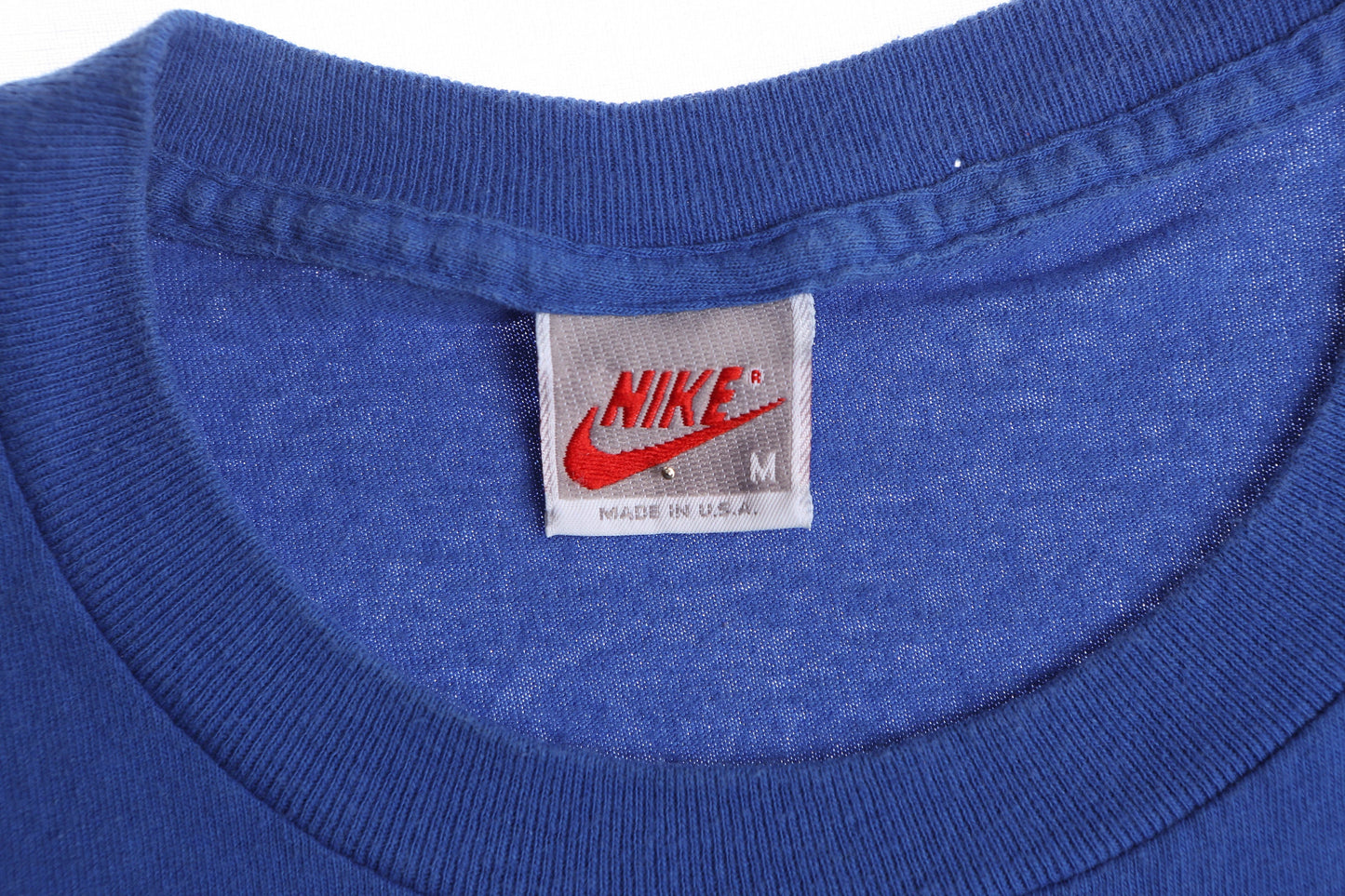 Vintage Nike Air Blue Graphic T-shirt - Era 80s - 90s