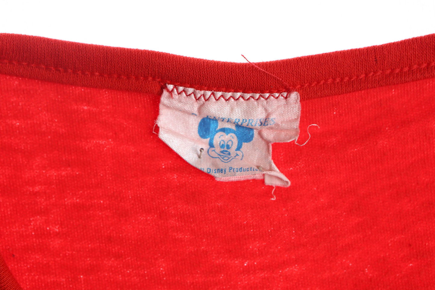 Vintage Minnie Mouse Red Embroidered Top