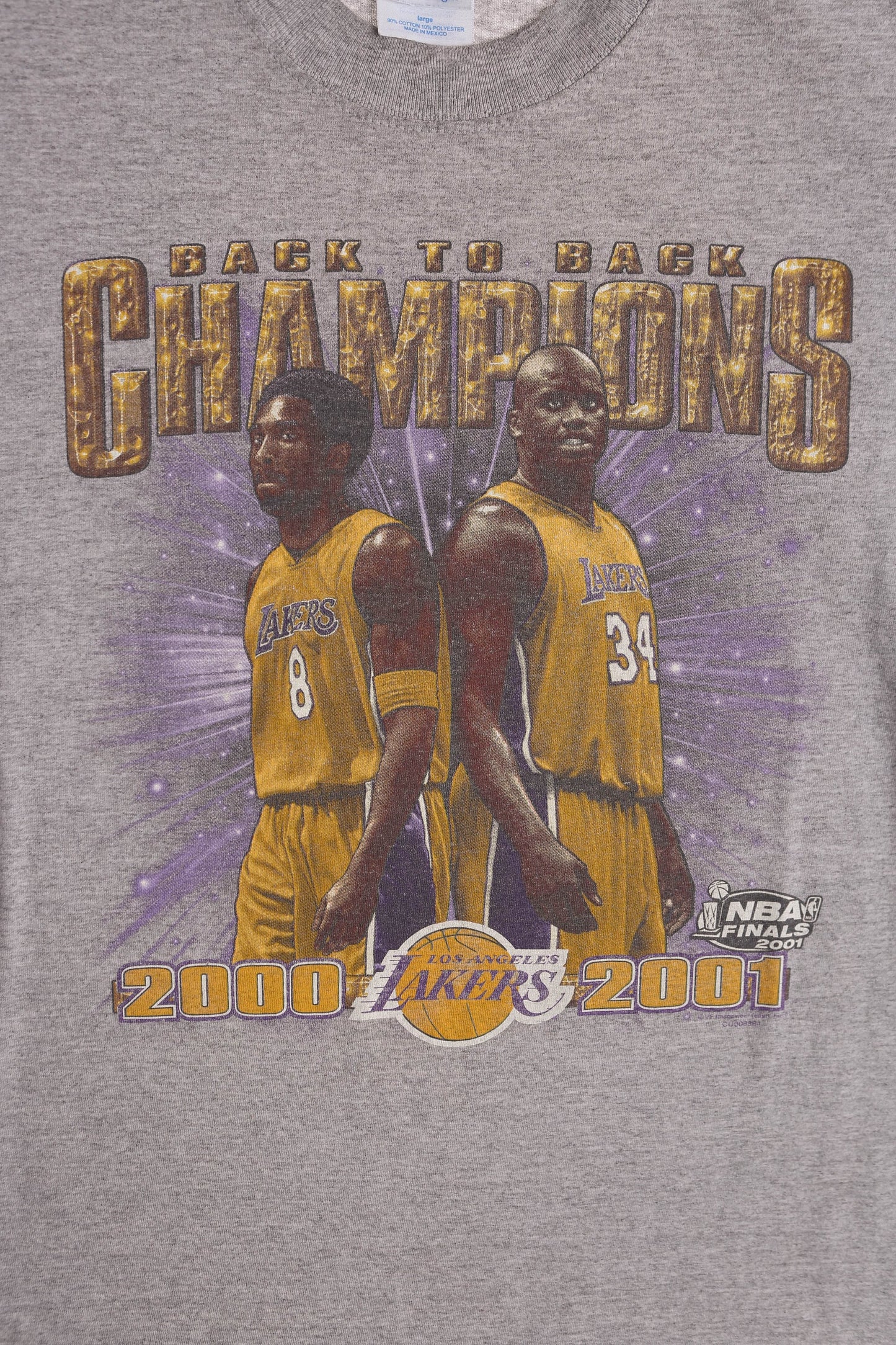 Back To Back Champions Los Angeles Lakers Graphic T-shirt