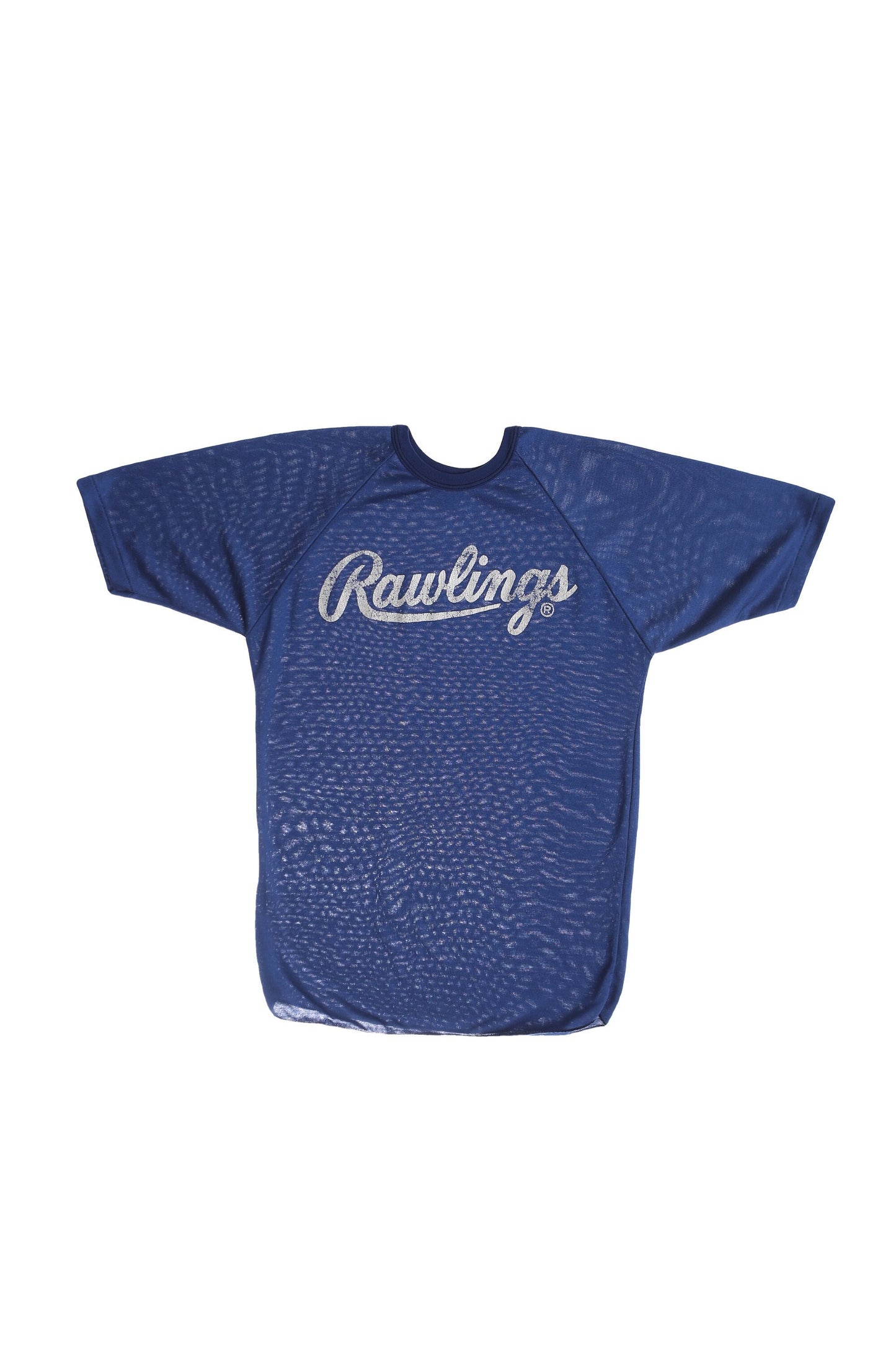 Vintage Blue Jersey with Rawlings White Print