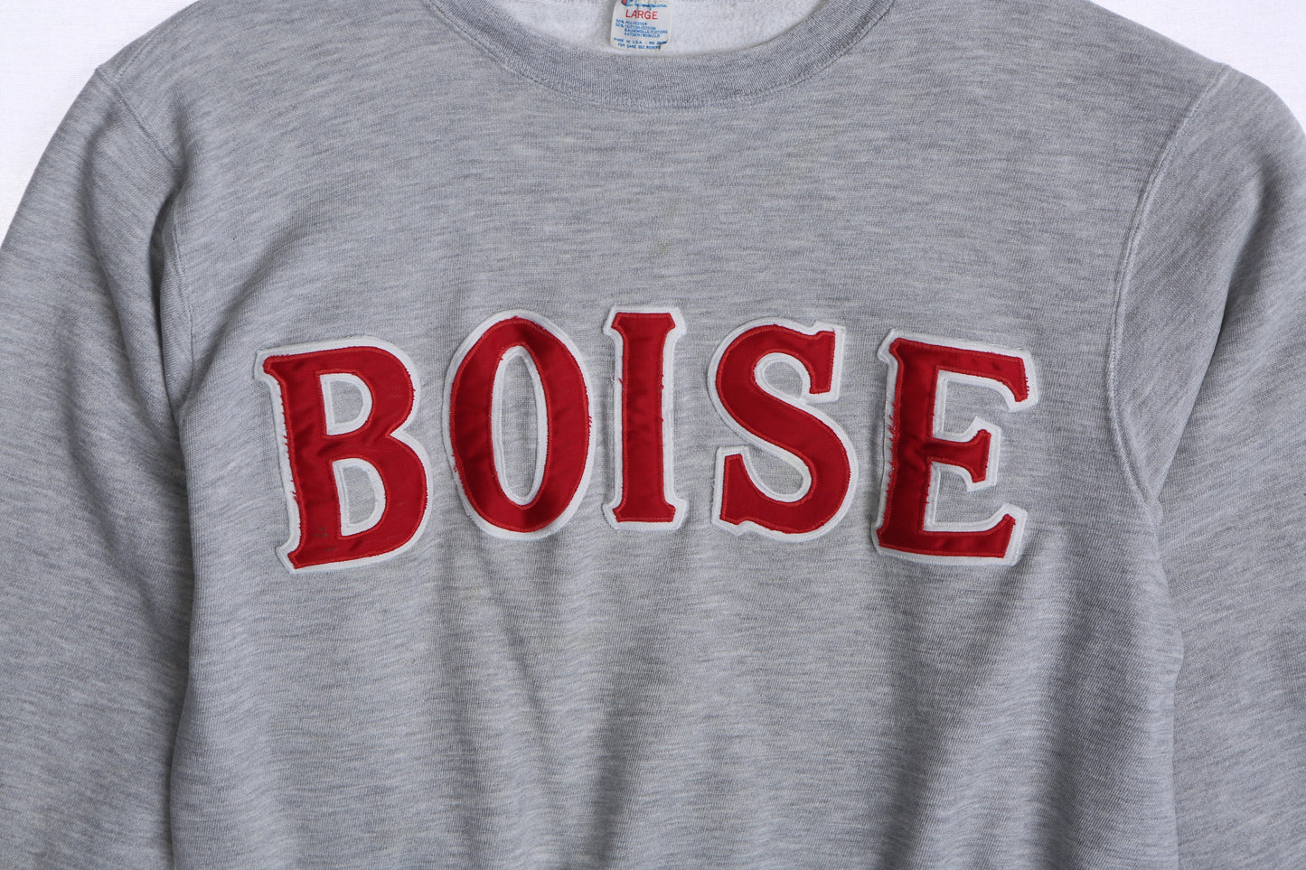 Vintage Champion Sweatshirt with Boise Embroidered letters