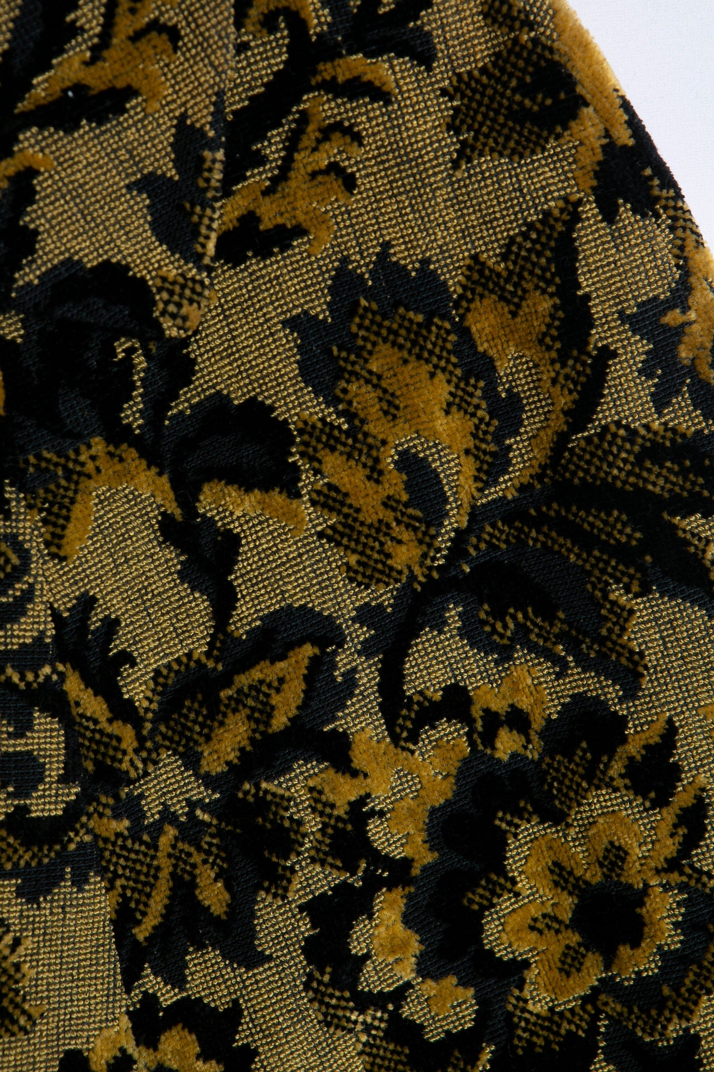 Vintage Women Green Tapestry Poncho - Era 1960's - 1970's