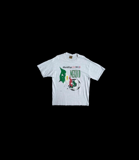 1994 Mexico World Cup Graphic T-shirt - Nutmeg T-shirt Label