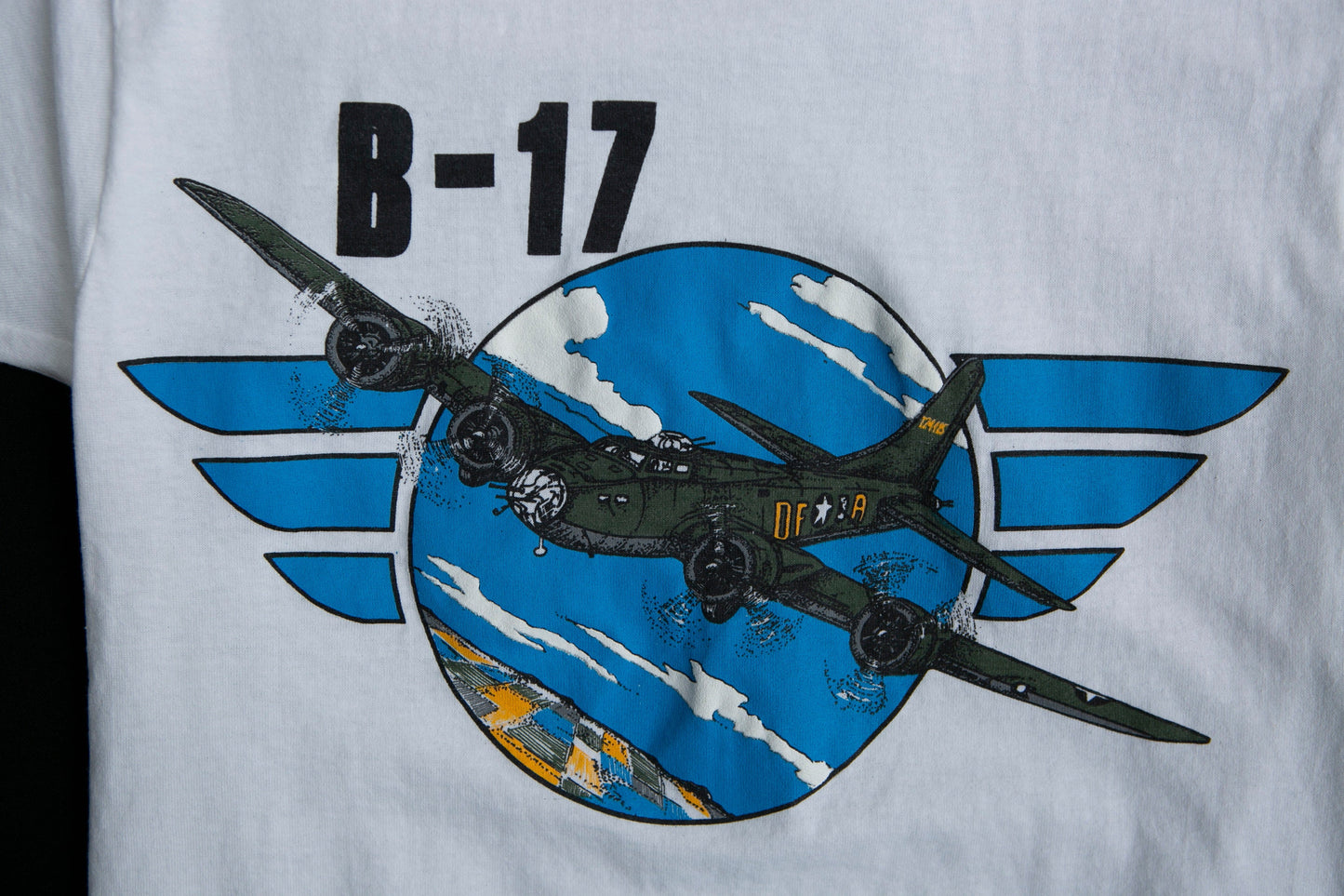 B-17 Bomber Airplane Vintage Graphic T-shirt