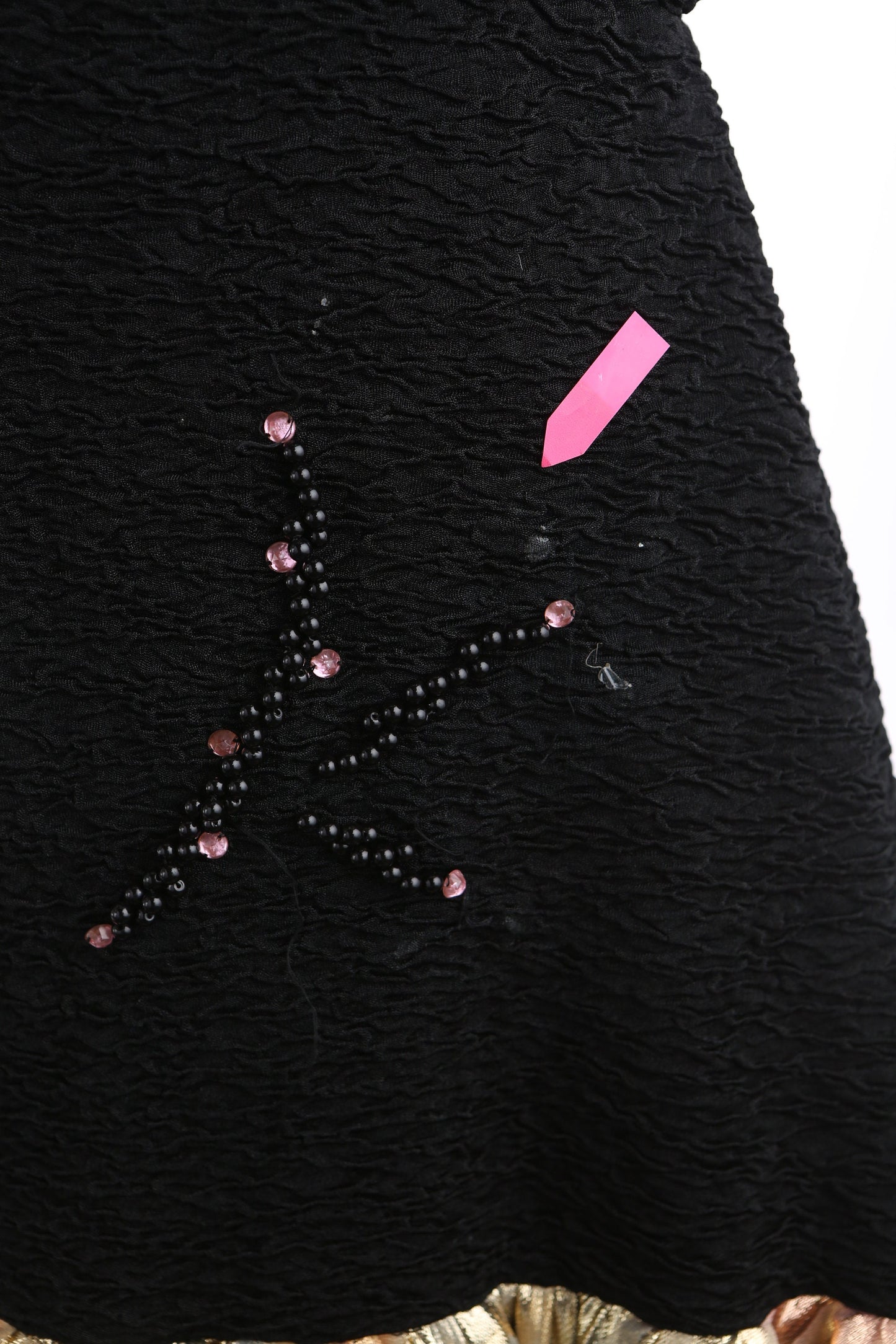 Vintage Women Black Party Dress - Era 1980s - 1990s