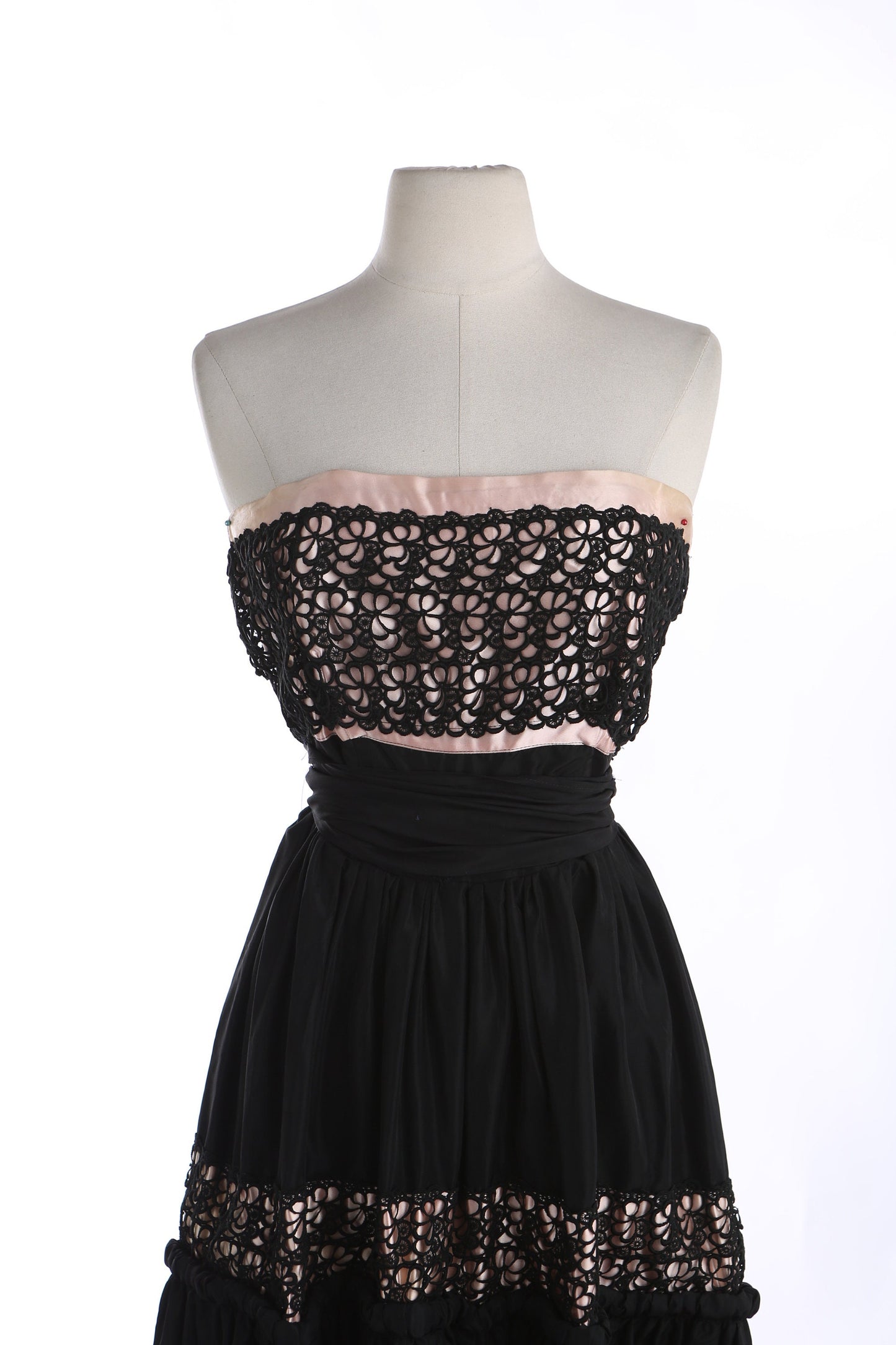 Vintage Women Ballgown Dress - Era 1950s - 1940s