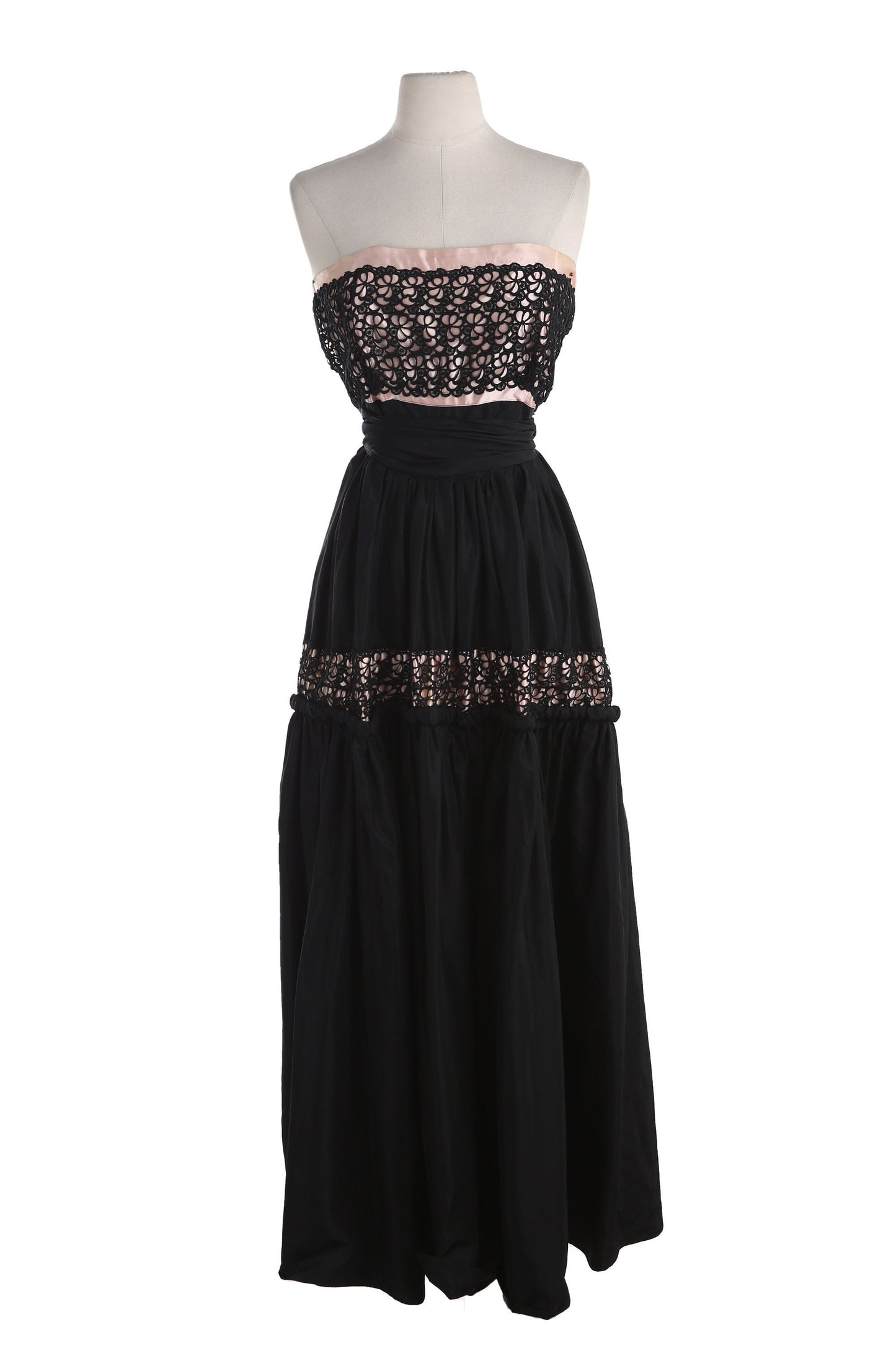 Vintage Women Ballgown Dress - Era 1950s - 1940s