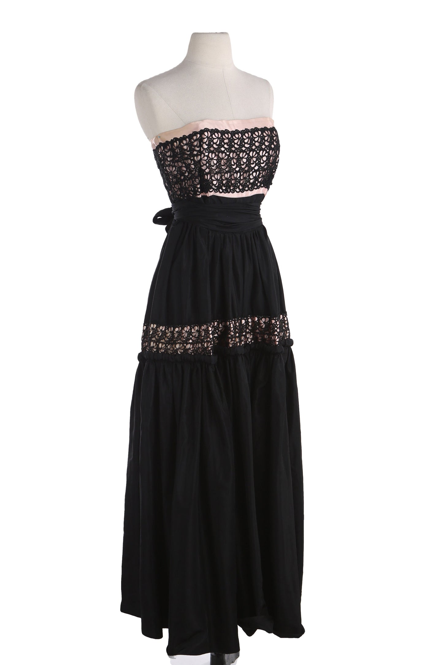 Vintage Women Ballgown Dress - Era 1950s - 1940s