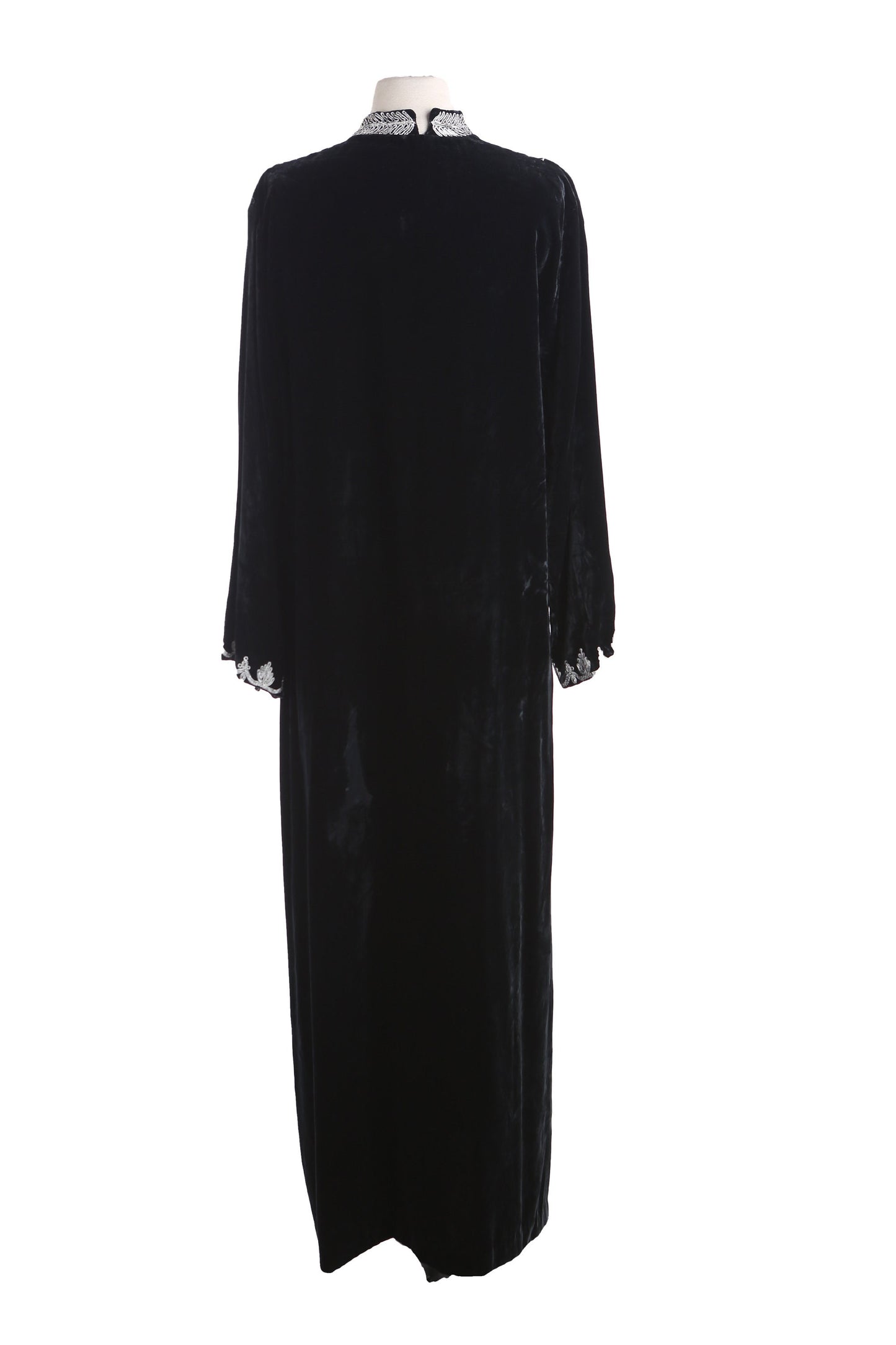 Vintage Tunic Black Velvet Dress