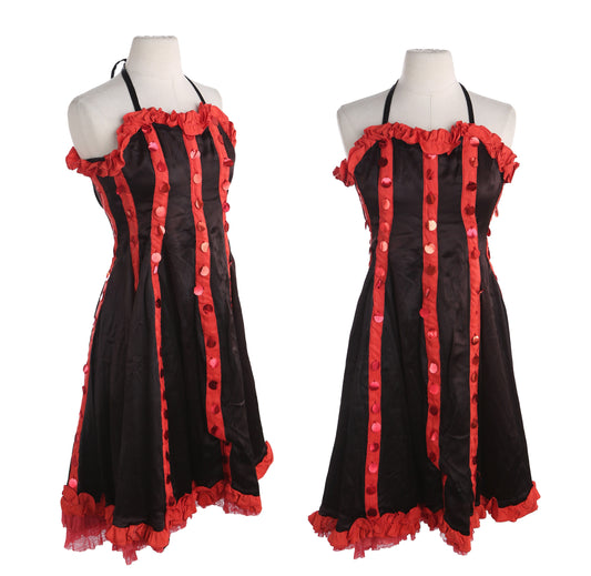 Vintage Costume Made Black Party Dress