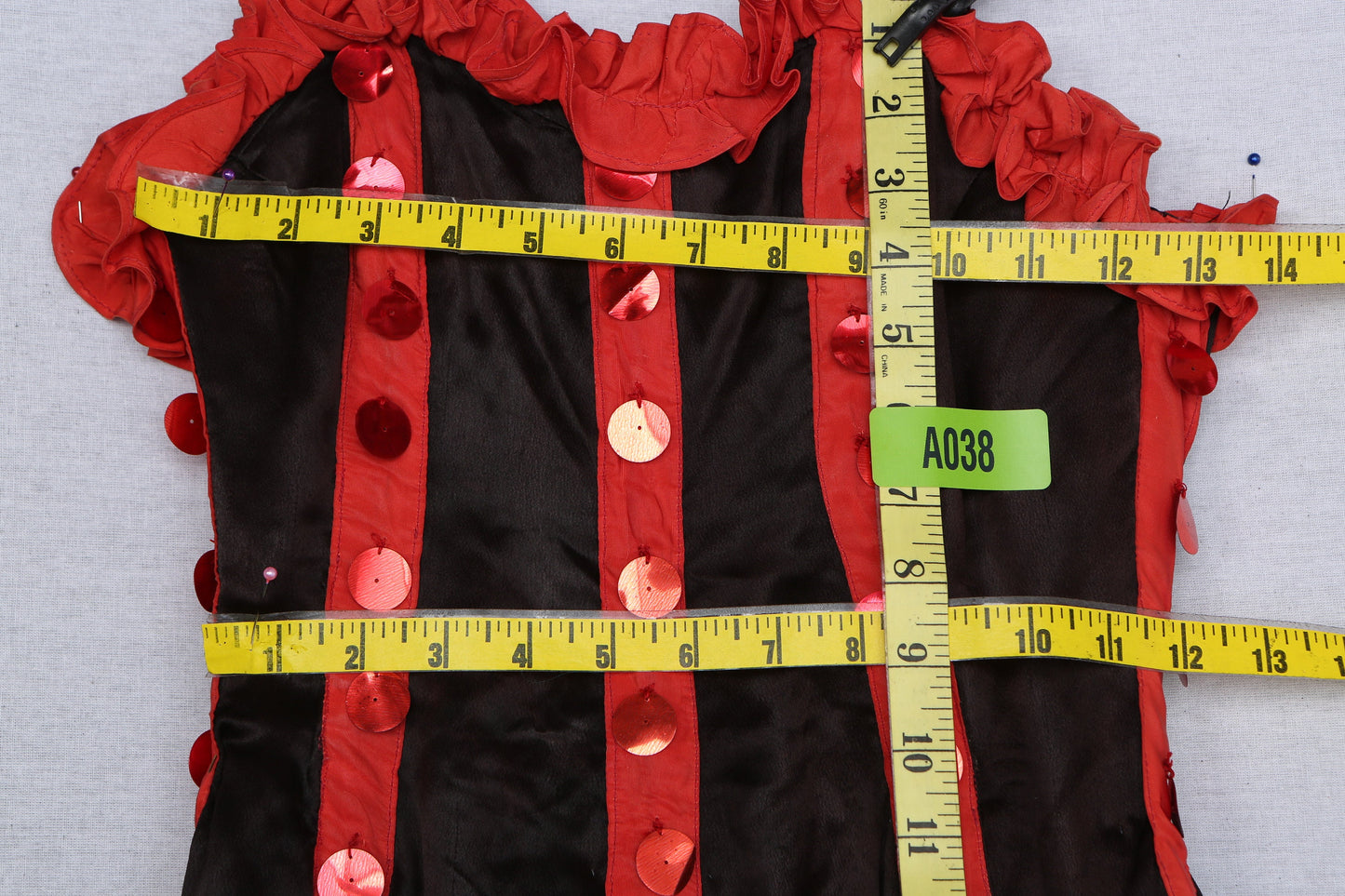 Vintage Costume Made Black Party Dress