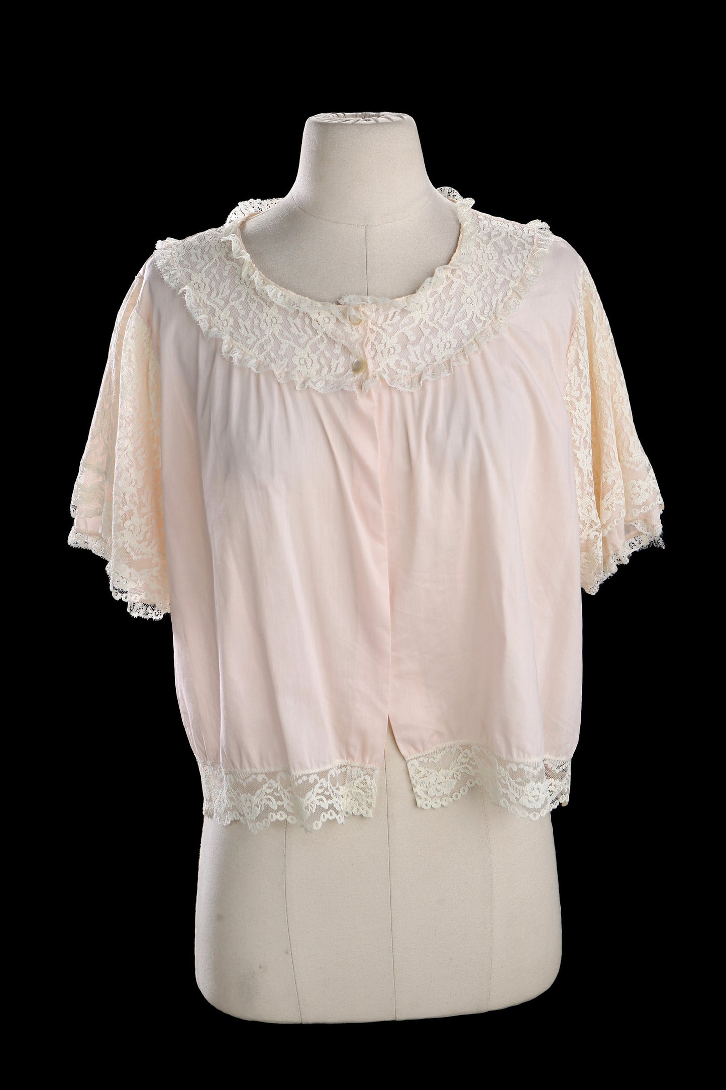 Vintage Nightgown Blouse - Era 1960s - 1970s