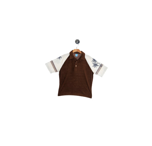 Vintage Op Brown Polo Shirt