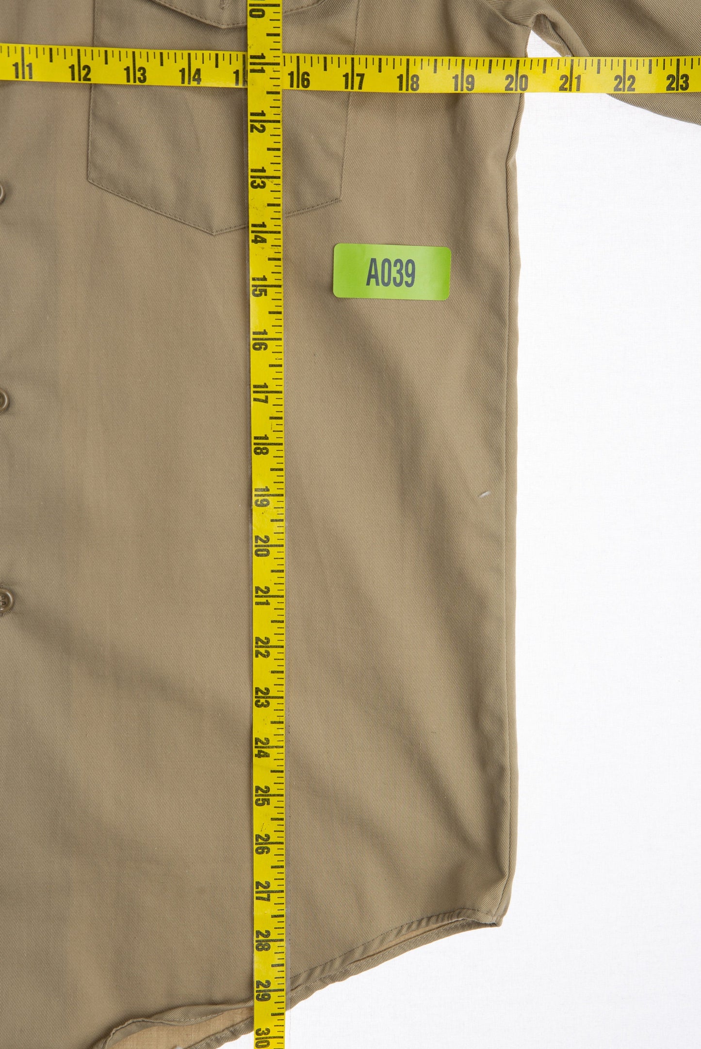Vintage Lee Chetopa Twill Cotton Work Shirt