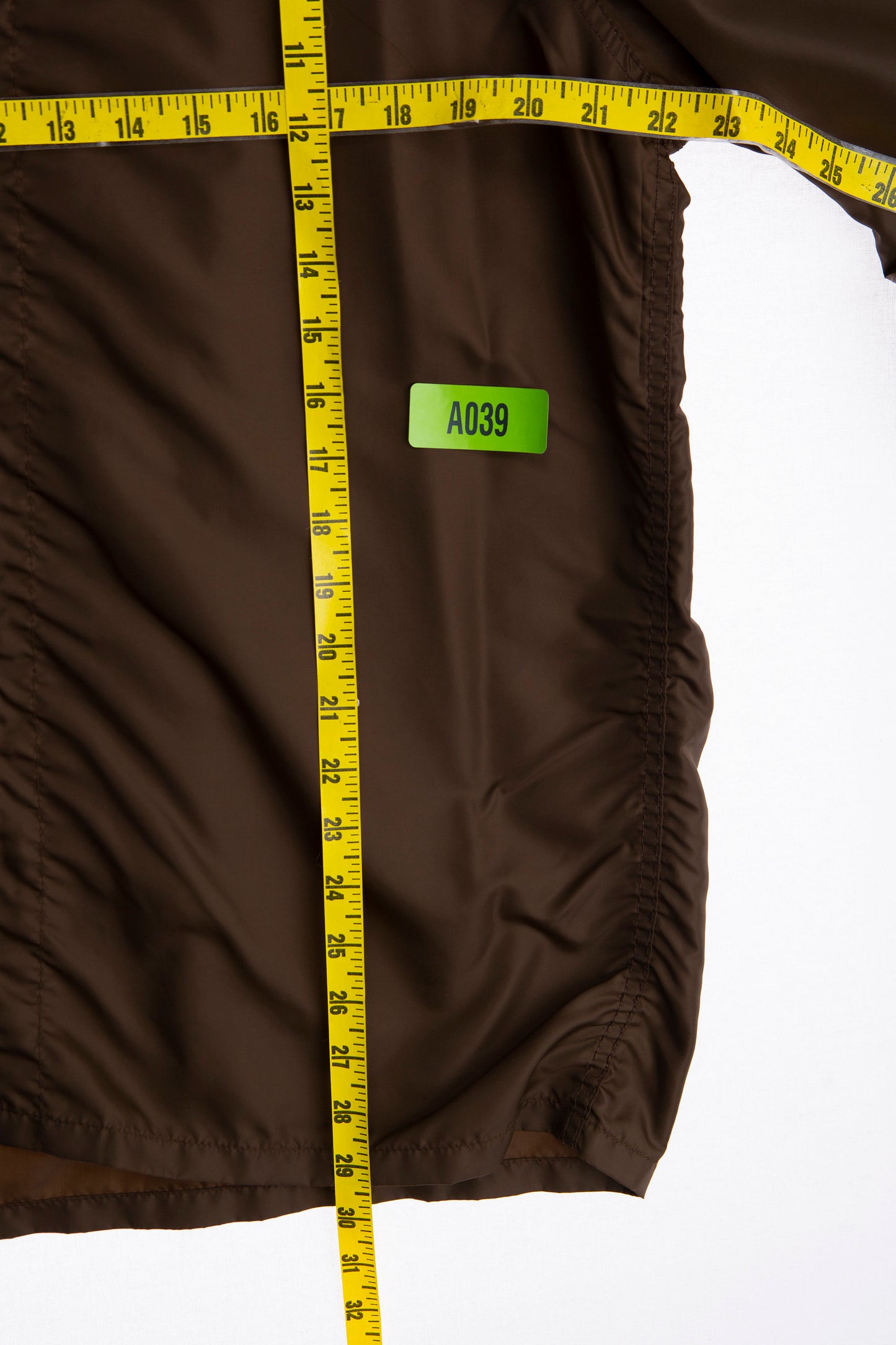 Vintage Men's Brown Nylon Jacket