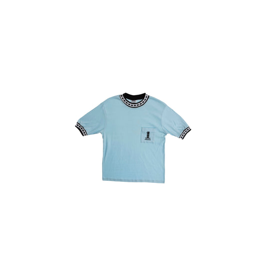Vintage YAMAHA Blue Crew Neck T-shirt