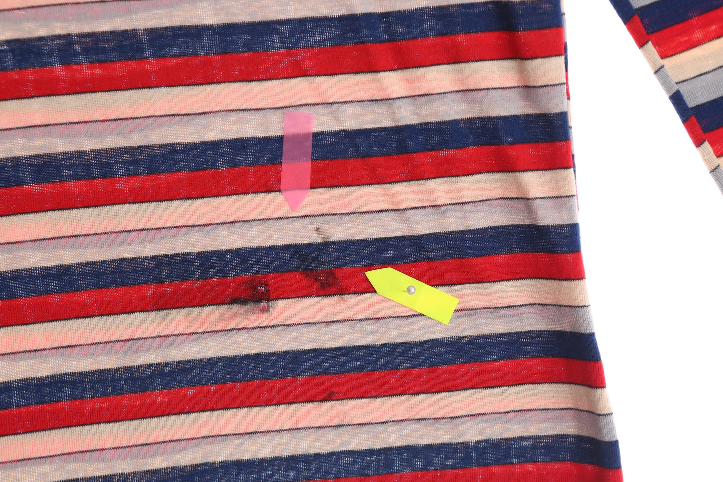 Vintage Turtleneck Striped Shirt