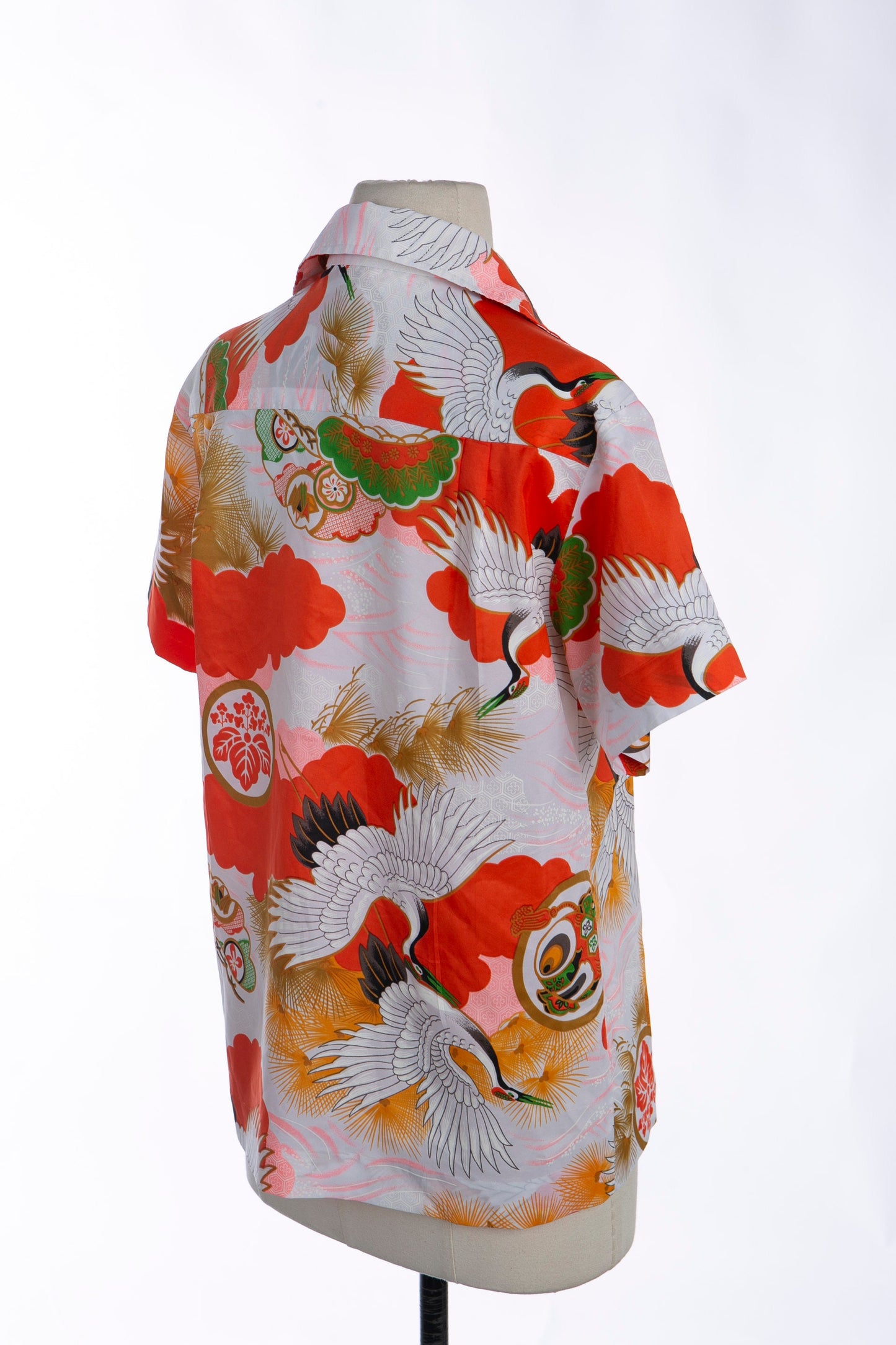 1970s Women Hawaiian Blouse