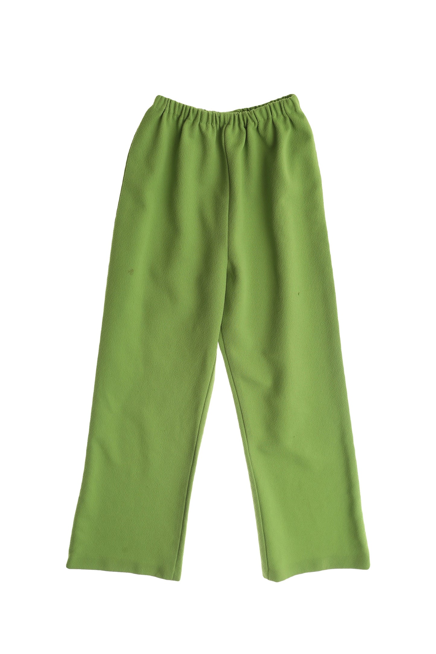 Vintage 1970s Women Green Casual Poly Suit