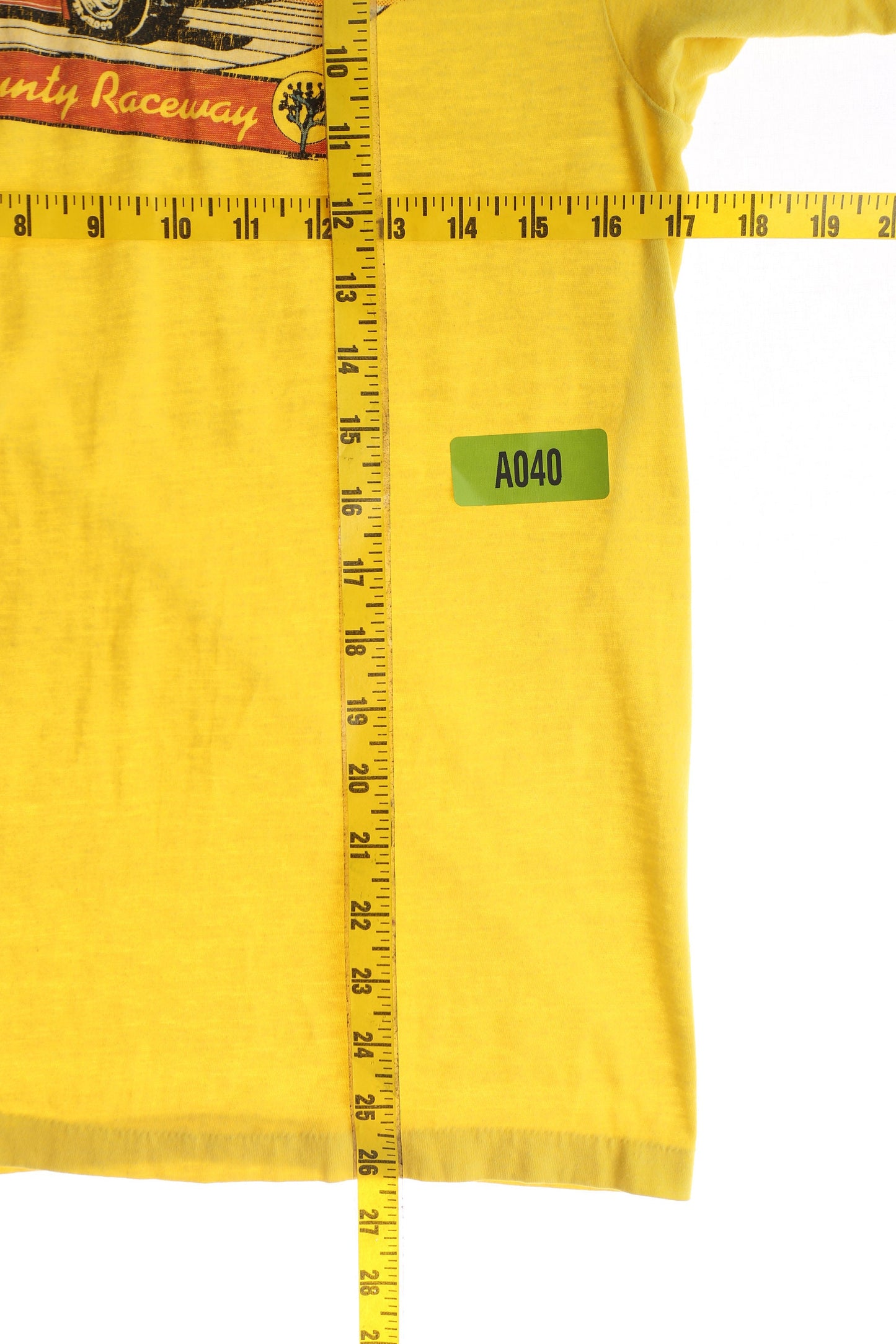 Jet World Finals Vintage Yellow Graphic T-shirt