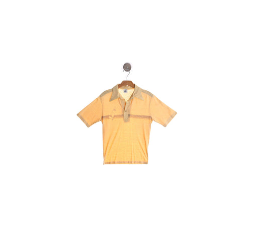 Vintage Polo Shirt - Yellow Beach Graphic T-shirt by Hobie