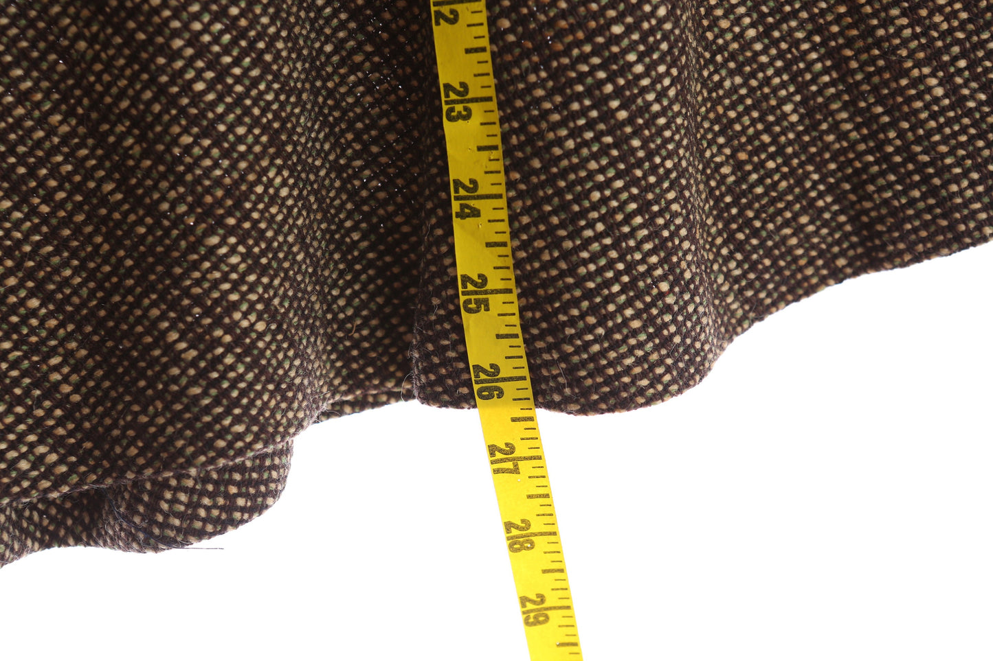 Vintage 1940's Women Brown Casual Skir