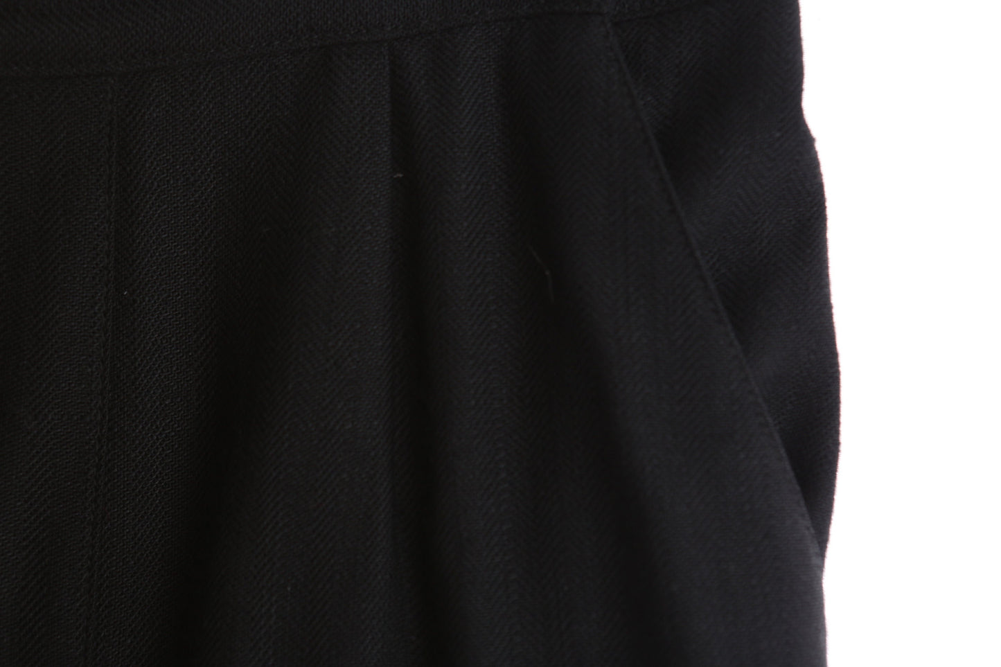 Vintage Christian Dior Black Casual Skirt