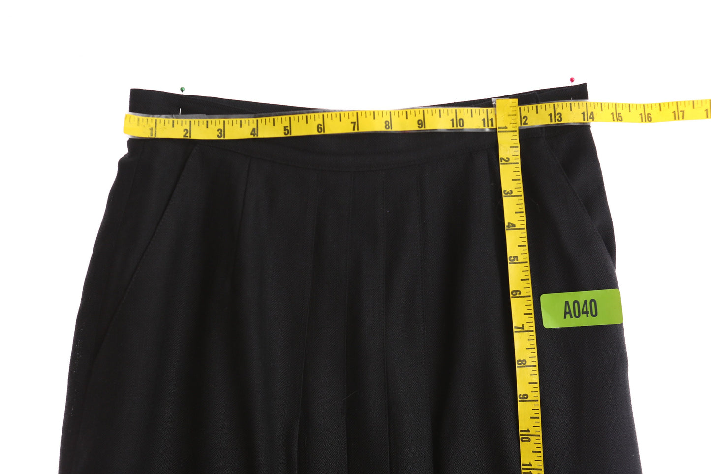 Vintage Christian Dior Black Casual Skirt