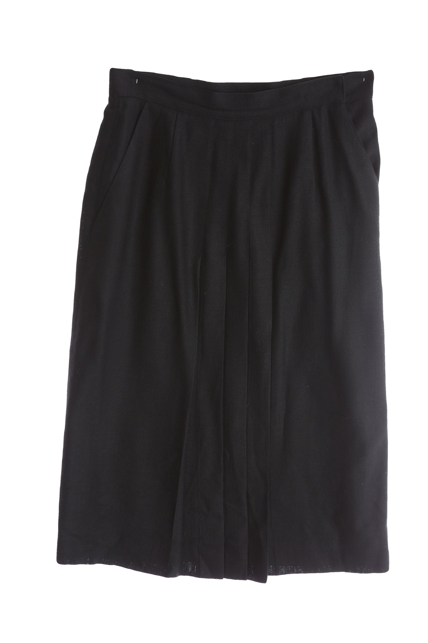 Vintage Christian Dior Black Casual Skirt