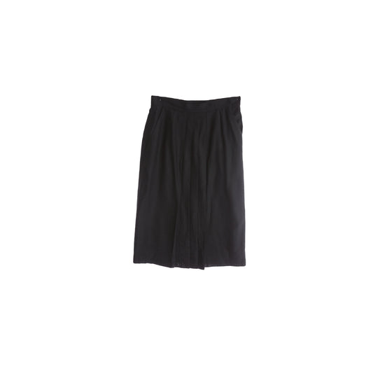 Vintage Christian Dior Black Casual Skirt