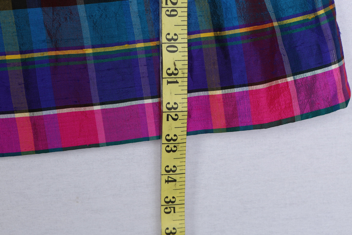 Vintage Women Metallic Plaid Casual Dress