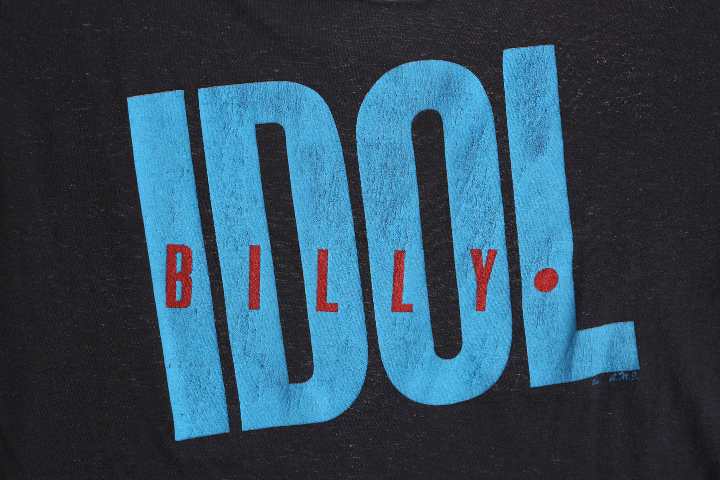 Billy Idol Vintage Cropped Graphic T-shirt