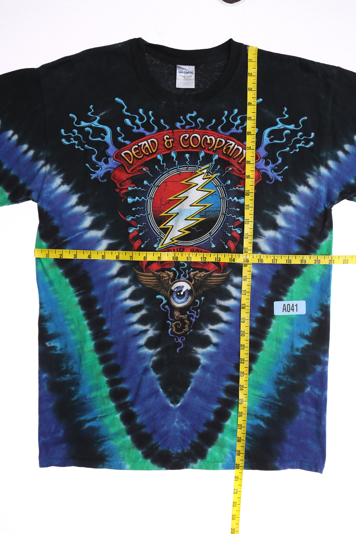 Dead and Company Tie Dye Rock Concert T-shirt