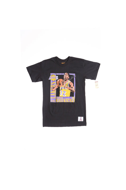 Los Angeles Lakers 32 Magic Johnson Basketball Graphic T-shirt