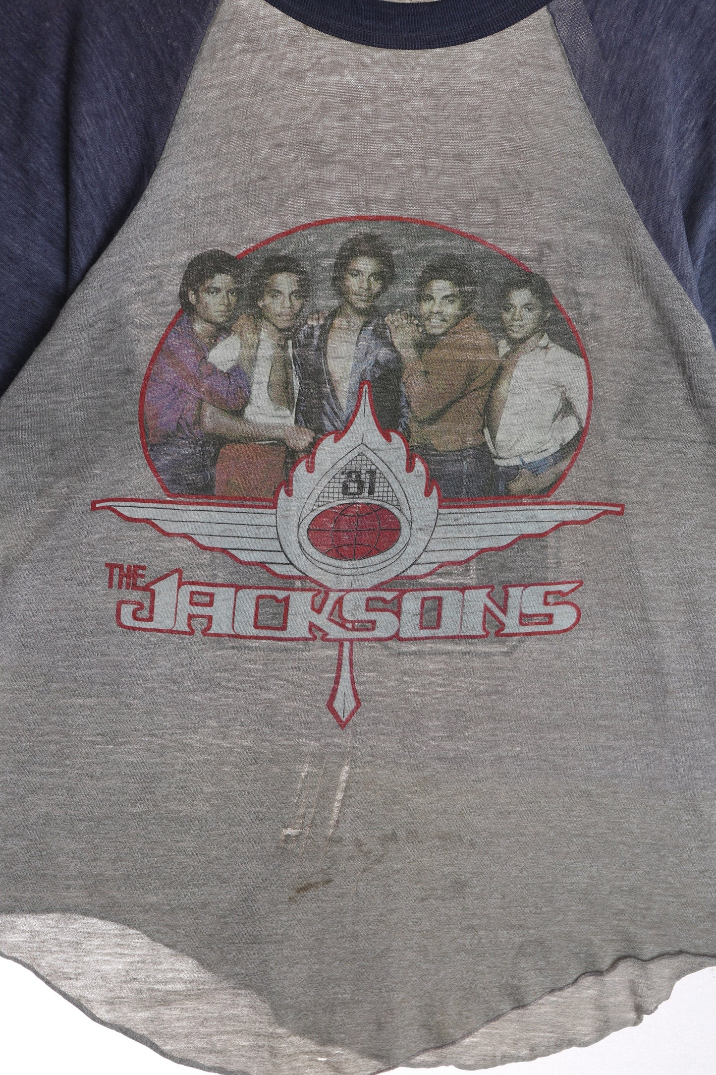 The Jacksons 81 Vintage Graphic T-hirt