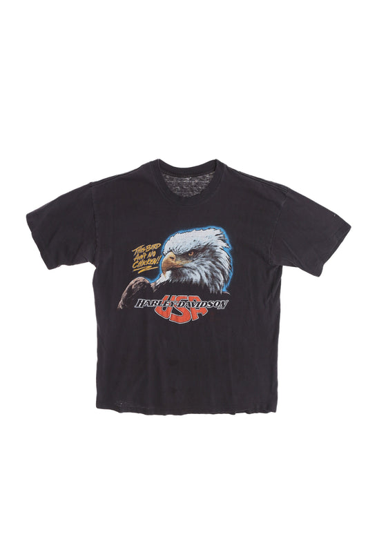 Vintage Harley Davison USA Graphic T-shirt - Fairbanks Alaska