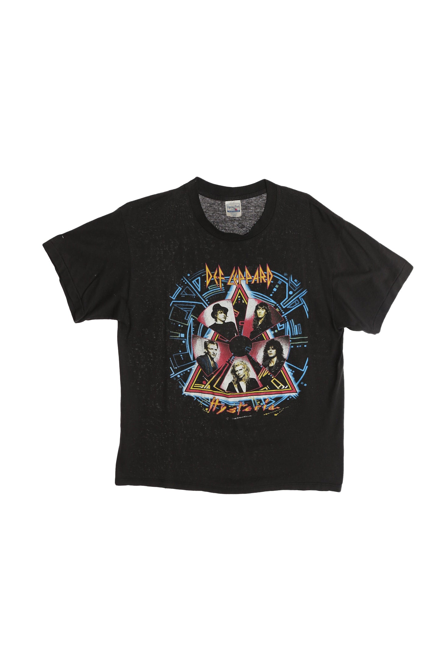 Def Leppard Hysteria Tour Rock graphic T-shirt