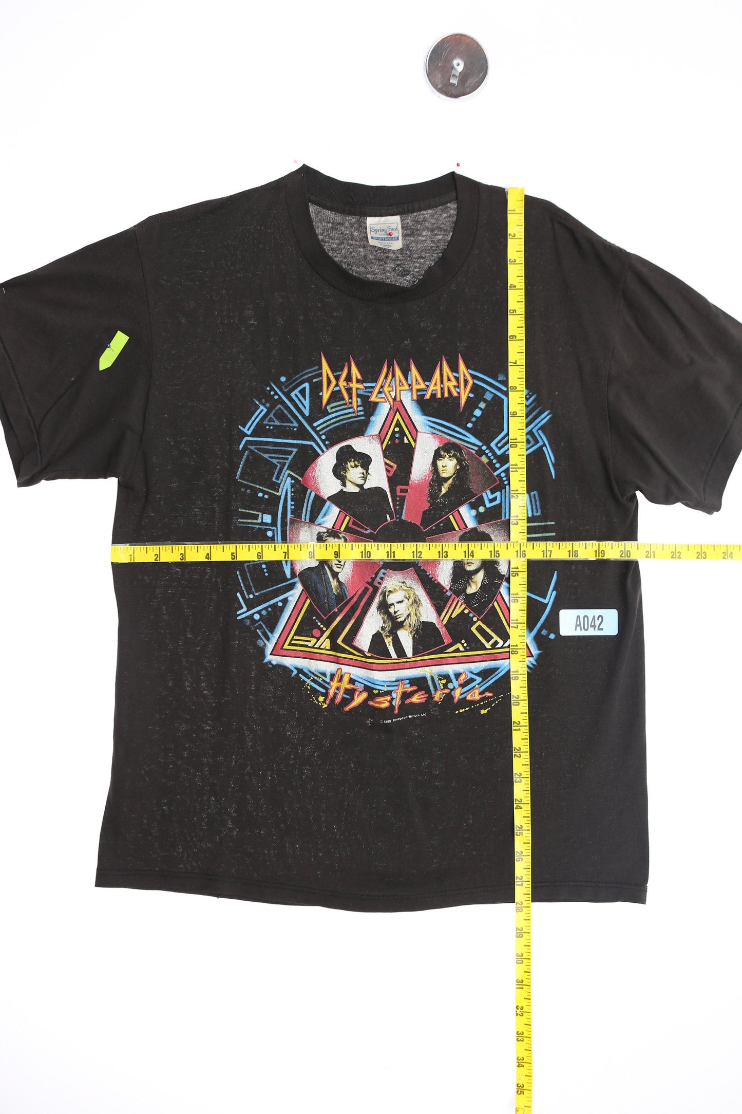 Def Leppard Hysteria Tour Rock graphic T-shirt