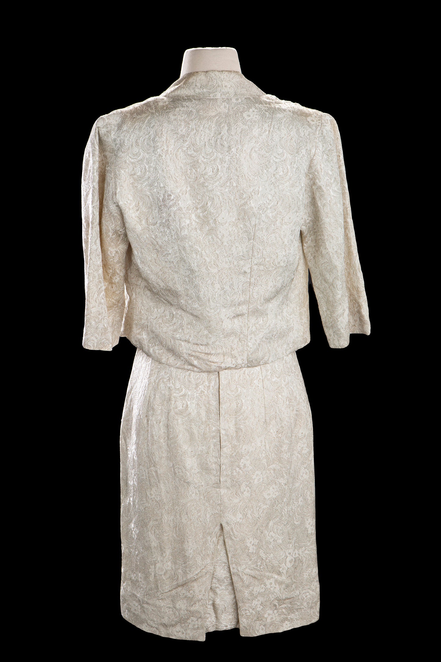 Vintage 1950's 2 Piece Women's Baroque Casual Set - Jacket and Dress