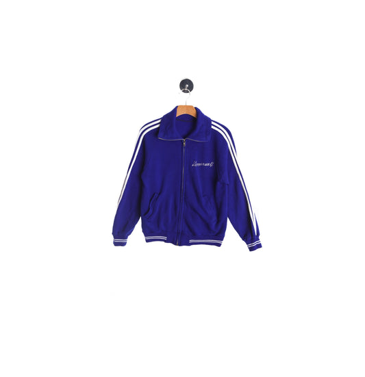 Vintage Men Striped Jogging Top - Embroidered Jacket - Las Vegas Embroidery