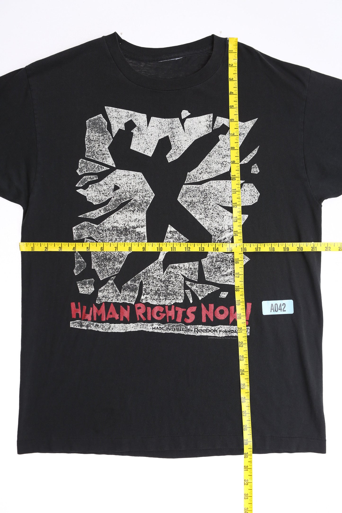 Human rights Now! Graphic T-shirt - 1988 World Tour