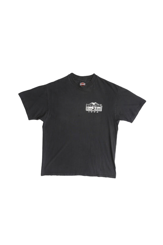 Vintage Harley Davidson Graphic T-shirt - 12th Annual Laughlin Run