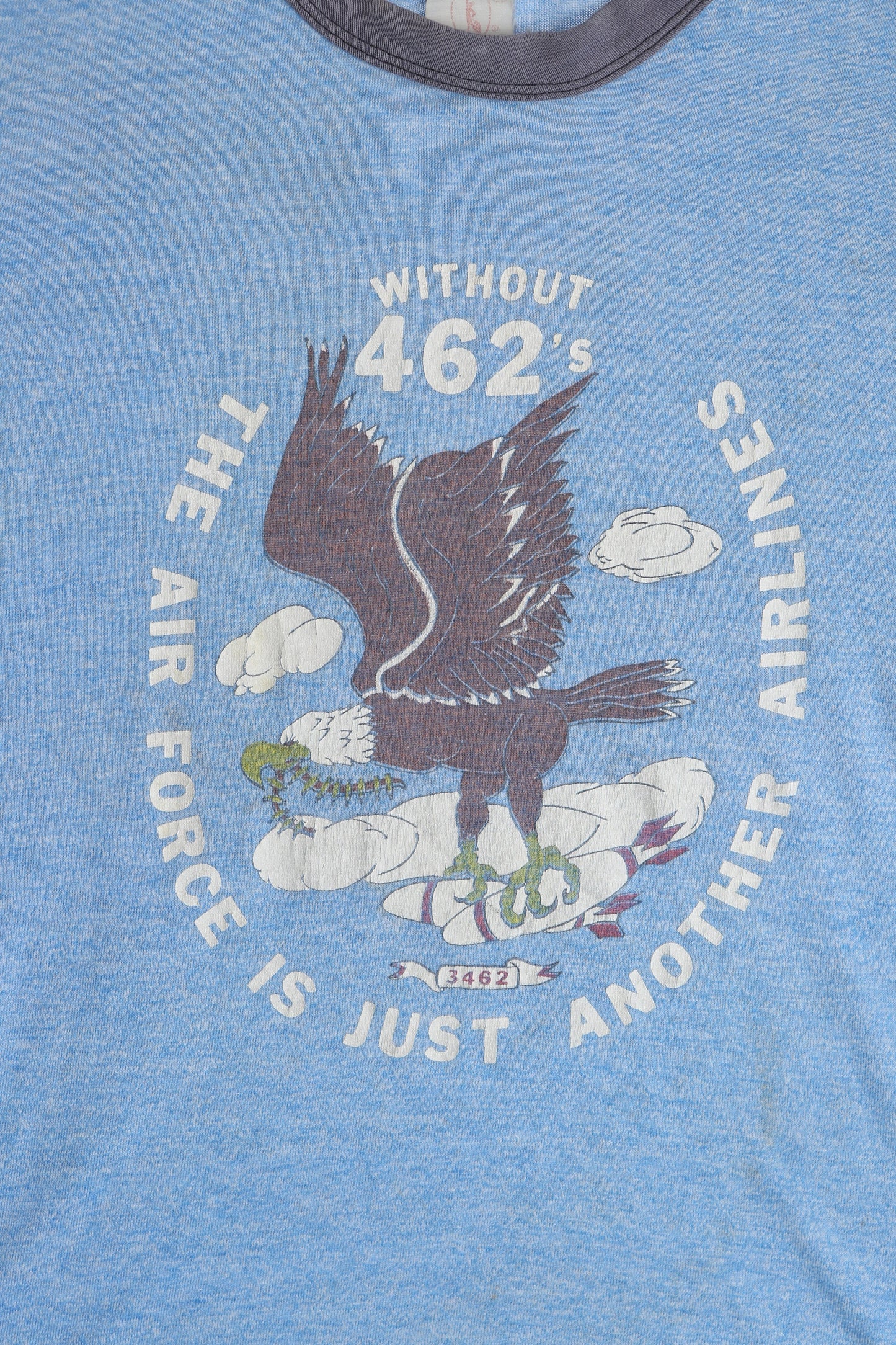 Vintage Military Graphic T-shirt - Era 1970's -1980's