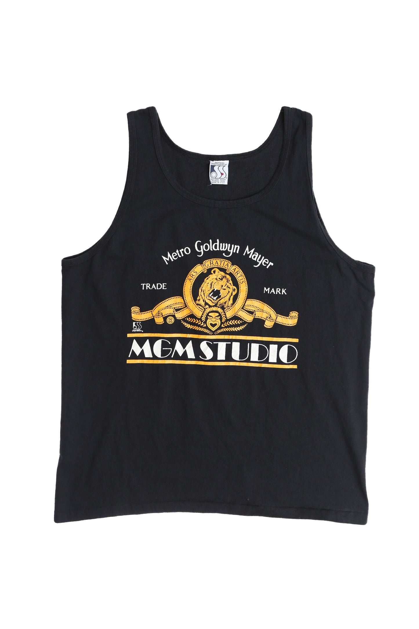 Vintage MGM Studio Black Graphic Tank Top
