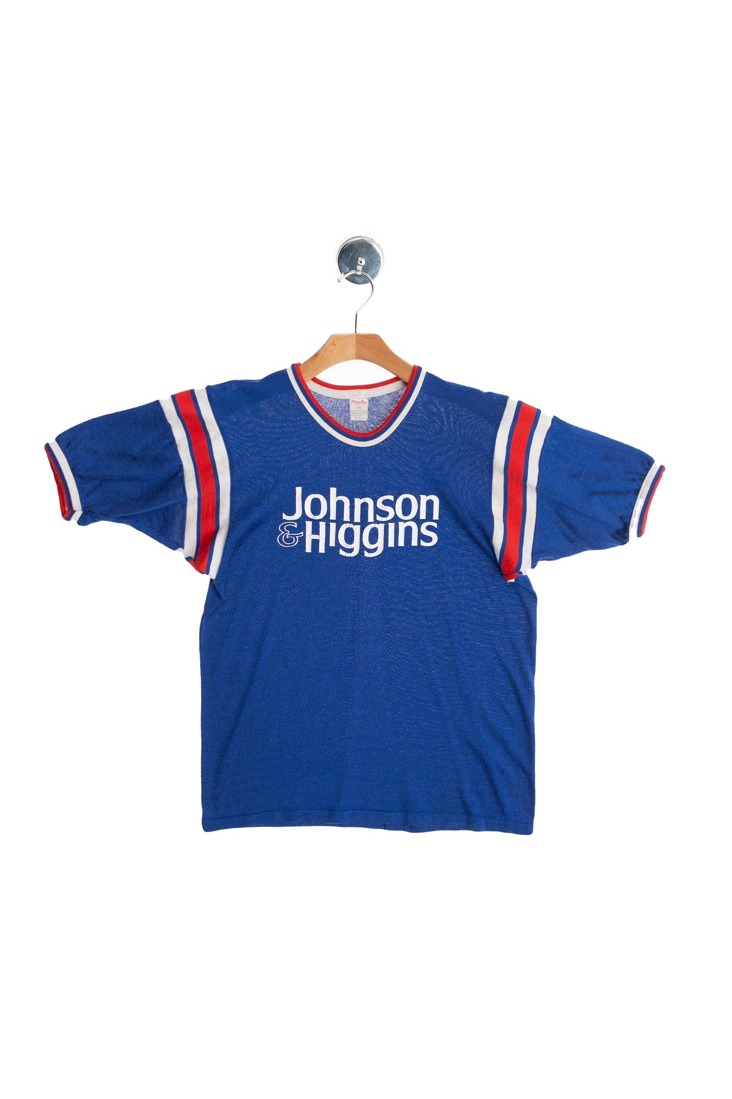 Vintage Jersey with Johnson Higgins Print