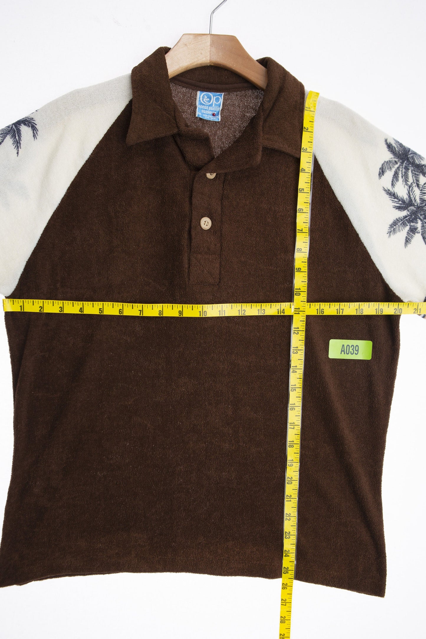 Vintage Op Brown Polo Shirt