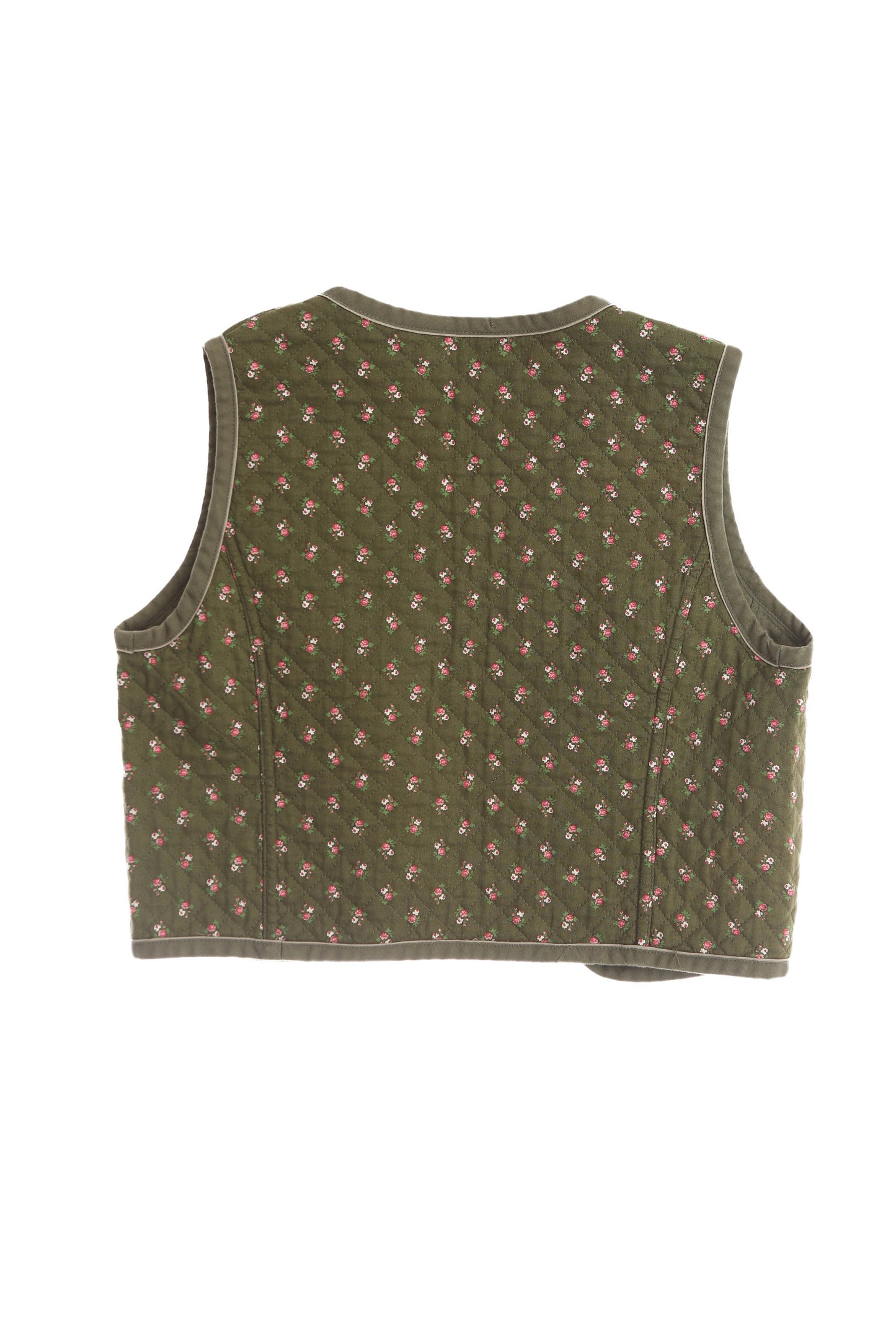 Vintage Women Flora Print Prairie Suit