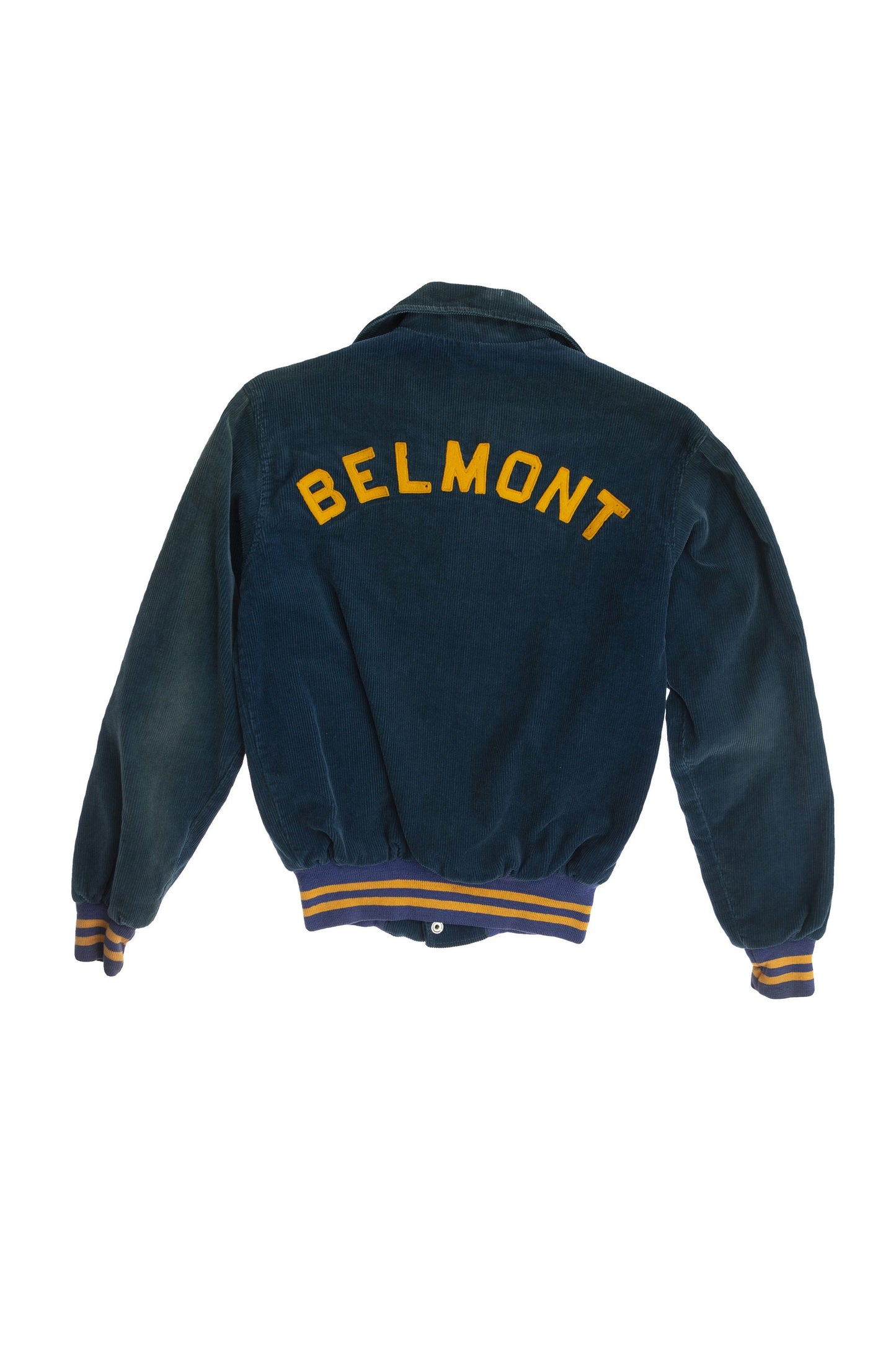 Vintage Varsity Jacket with Belmont Back Embroidered Letters by Dick Fischer